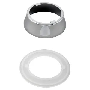 Delta RP32528 Delta RP32528 Delta Escutcheon and Gasket - Kitchen (Chrome)
