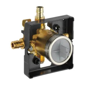 Delta R10000-PFS-MFWS Delta R10000-PFS-MFWS MultiChoice Universal Shower Rough-In Valve w/ Stops, Prefab 1/2