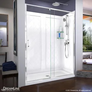 Dreamline DL-6227C-01 DreamLine DL-6227C-01 Flex Clear Shower Door, 30