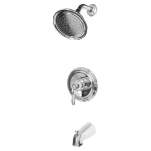 Kohler TS395-4-CP Kohler Devonshire Rite-Temp Polished Chrome Tub/Shower Trim Kit, 2.5 GPM, ADA, NPT Spout, MasterClean Sprayface - K-TS395-4-CP