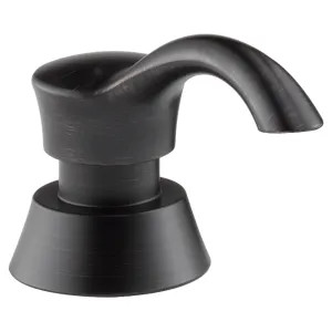 Delta RP50781RB Delta Pilar 13oz Transitional Soap and Lotion Dispenser, Round, Venetian Bronze - RP50781RB