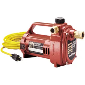 Liberty 331 Liberty Pumps Portable Transfer Pump, 1/2 HP, 115 Volts, Garden Hose Connect - 331