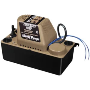 Liberty LCU-20ST Liberty Pumps Condensate Removal Pump, 1/30 HP, 105 GPH, Safety Switch, 115 Volts, 6' Cord Length - LCU-20ST