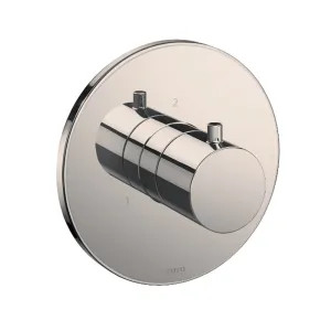 Toto TBV01104U#PN TOTO 3-Way Diverter Valve Trim, Round, Polished Nickel - TBV01104U#PN