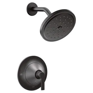 Moen TS2202EPBL Moen Doux Posi-Temp Single-Handle Shower Faucet with 6-3/4