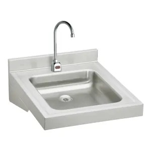 Elkay WCL1923OSDSACMC Elkay WCL1923OSDSACMC Lavatory Stainless Steel Single Bowl Sink Package