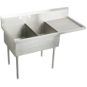 Elkay SS8230ROF_ Elkay SS8230ROF Sturdibilt 55-1/2