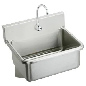 Elkay EWS3120SACC Elkay EWS3120SACC Scrub-Up Stainless Steel Single Bowl Sink Package