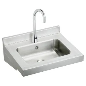 Elkay ELVWO2219SACC Elkay ELVWO2219SACC Lavatory Stainless Steel Single Bowl Sink Package