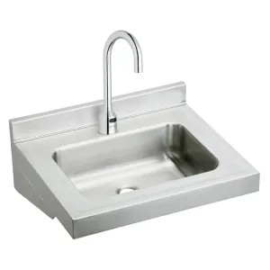 Elkay ELV2219SACMC Elkay ELV2219SACMC Lavatory Stainless Steel Single Bowl Sink Package