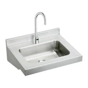Elkay ELV2219SACC Elkay ELV2219SACC Stainless Steel Wall Hung Lavatory Sink Kit - Buffed Satin