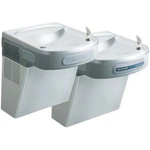 Elkay EZOSTLVR8SC Elkay EZOSTLVR8SC Versatile Bi-Level Hands-Free Water Cooler - 8 GPH, Vandal Resistant, Non-Filtered, 115v, Stainless