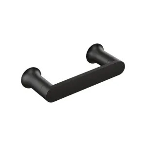 Moen BH3808BL Moen Genta LX Pivoting Toilet Paper Holder, Matte Black - BH3808BL