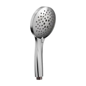 Moen 189315 Moen 4in Five-Function Hand Shower with Dual Check Valves, Round, Eco-Performance, 1.75 GPM, WaterSense, Chrome - 189315