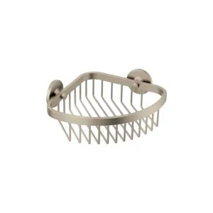 Moen YB0275BN Moen Wynford Corner Shower Basket - Brushed Nickel (YB0275BN)