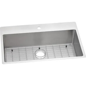 Elkay ECTSRS33229TBG1 Elkay Crosstown Stainless Steel 33