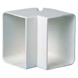 Little Giant 599600021 Little Giant 599600021 D4-90C 90-Degree Elbow Bend (Outside Corner) - Ivory