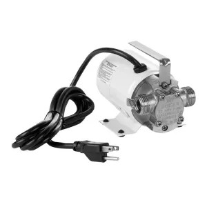 Little Giant 555602 Little Giant Utility Pony Pump, 6 ft Cord with Clips, 1/10 hp, 12 Volts, 5 gpm, 0.38-inch MNPT Discharge - 365 555602