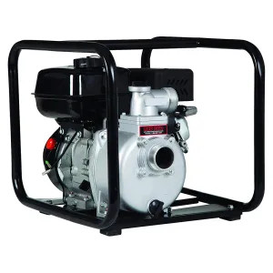 Red Lion 617034 Red Lion Aluminum Engine-Driven Semi-Trash Pump with 4 Stroke OHV (208cc) Engine, 92' Max Head, 150 GPM, Self-Priming, 2