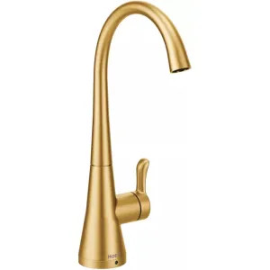 Moen S5520BG Moen SIP Transitional One-Handle Beverage Faucet, Brushed Gold - S5520BG
