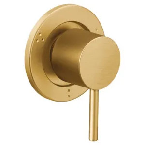 Moen T4192BG Moen Align 3-Function Transfer Valve Trim, 360-Degree Rotation Lever Handle, Brushed Gold - T4192BG