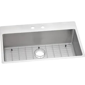Elkay ECTSRS33229TBG2 Elkay Crosstown Stainless Steel 33