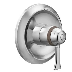 Moen T6601 Moen Wynford ExactTemp Single-Handle Valve Trim, Lever Handle, Polished Chrome - T6601
