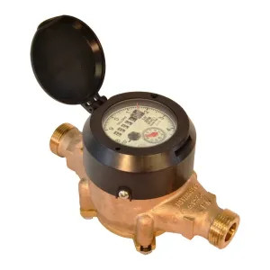 Performance Meter  Performance Meter PMN-02 Nitro Water Meter,  Multi-Jet, 5/8