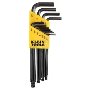 Klein BLK12 KLEIN BLK12 L STYLE BALL END HEX KEY CADDY SET 12 PC