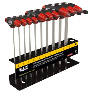 Klein JTH910E KLEIN JTH910E T-HANDLE SET WITH STAND, SAE, 9