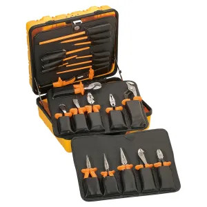 Klein 33527 KLEIN 33527 GENERAL PURPOSE INSULATED TOOL KIT 22 PC