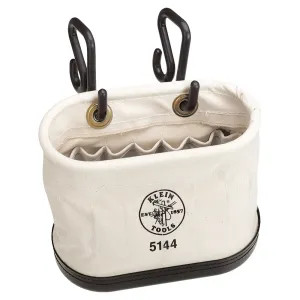 Klein 5144 KLEIN 5144 AERIAL OVAL BUCKET 15 POCKETS WITH HOOKS
