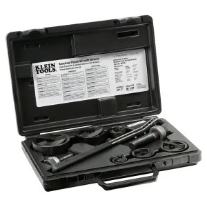Klein 53732SEN KLEIN 53732SEN KNOCKOUT PUNCH SET WITH WRENCH