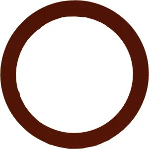 Pacific Coast Bolt 1/8 x 8 inch Red Rubber Gasket Ring