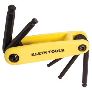 Klein 70571 KLEIN 70571 GRIP-IT FIVE KEY BALL HEX SET - INCH