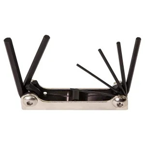 Klein 70582 KLEIN 70582 SEVEN-KEY METRIC FOLDING HEX KEY SET