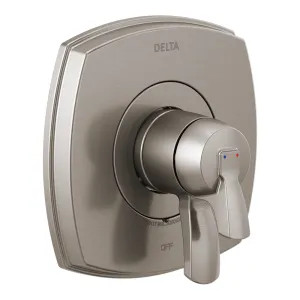 Delta T17076-SS Delta Stryke Monitor 17 Series Two-Handle Valve Trim, Lever Handles, Stainless Steel - T17076-SS