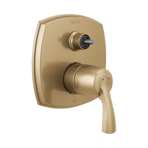 Delta T24976-CZLHP Delta Stryke Monitor 14 Series Valve Trim w/ 6-Function Diverter, Less Handle, Champagne Bronze - T24976-CZLHP