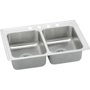 Elkay LRADQ2918403 Elkay LRADQ2918403 29 x 18 Inch Gourmet Sink with Quick-Clip