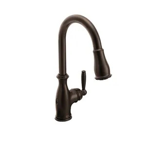 Moen 7185EWORB Moen Brantford MotionSense Wave Single Handle High Arc Pull-Down Kitchen Faucet, Oil Rubbed Bronze - 7185EWORB