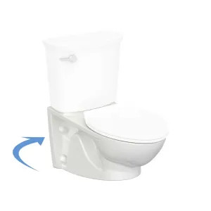 American Standard 3447.101.020 American Standard 3447.101.020 Glenwall Vormax Wall Hung Bowl Only, Elongated, White