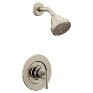 Moen T2902EPBN Moen Gibson Posi-Temp Single-Handle Shower Faucet, One-Function, 1.75 GPM, Lever Handle, Eco-Performance, M-PACT, Brushed Nickel - T2902EPBN