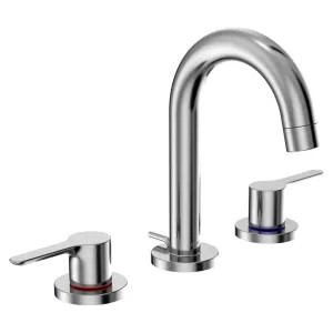 Toto TLS01201U#CP TOTO LB Two-Handle Widespread Bathroom Sink Faucet with Metal Po-Up, 1.2 GPM, Three-Hole, Lever Handles, Brass, ADA, Polished Chrome - TLS01201U#CP