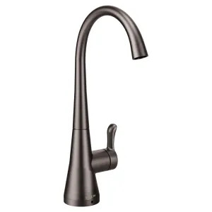 Moen S5520BLS Moen SIP Transitional One-Handle Beverage Faucet, Black Stainless - S5520BLS