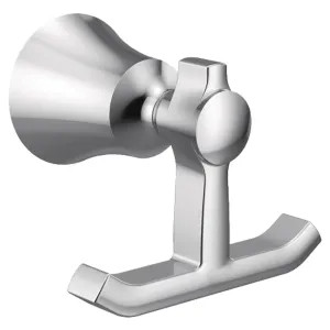 Moen YB0303CH Moen Flara Double Robe Hook - Chrome (YB0303CH)