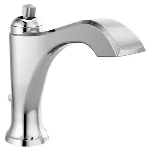 Delta 556-MPU-LHP-DST Delta Dorval Chrome Lavatory Faucet with Escutcheon, Metal Pop-Up, 1.2 GPM, Less Handle, DIAMOND Seal - 556-MPU-LHP-DST