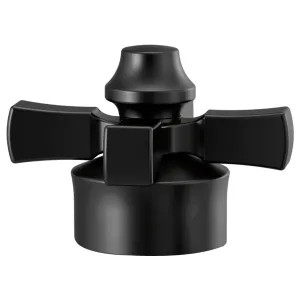 Delta H562BL Delta H562-BL Dorval Single Cross Handle Kit, Matte Black