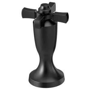 Delta H570BL Delta H570-BL Dorval Cross Handle Kit for Roman Tub and WM Tub Filler, Matte Black