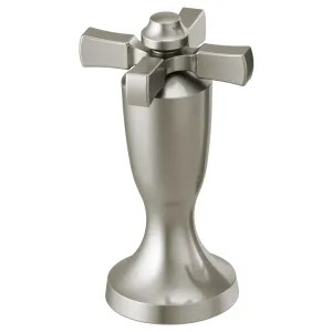 Delta H570SS Delta H570-SS Dorval Cross Handle Kit for Roman Tub and WM Tub Filler, Brilliance Stainless