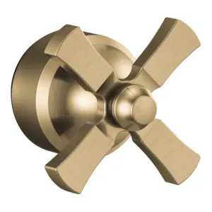 Delta H567CZ Delta H567-CZ Dorval Cross Handle Kit for Volume FM Tub Filler/14S, Champagne Bronze